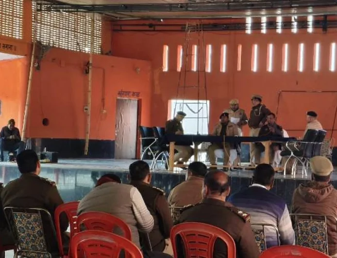 मौनी अमावस्या मेला को सकुशल संपन्न कराने को लेकर की ब्रीफिंग