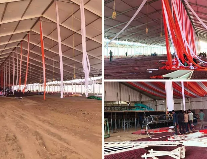 बांदा में हनुमंत कथा को लेकर तैयारियां अंतिम चरण में, धीरेंद्र शास्त्री महाराज करेंगे कथा वाचन