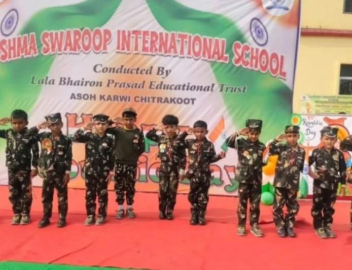 पुलिस लाइन गणतंत्र दिवस समारोह में सुषमा स्वरूप इंटरनेशनल स्कूल ने हासिल किया प्रथम स्थान
