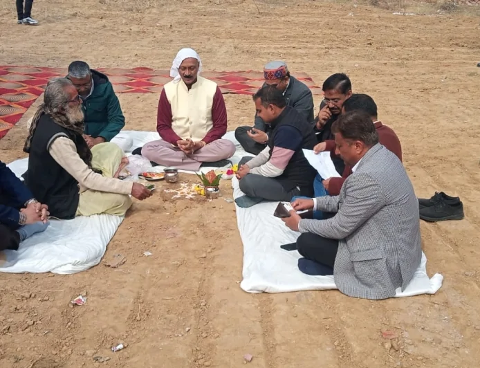 बाँदा कृषि विश्वविद्यालय में 100 बेड के नवीन महिला छात्रावास का भूमि पूजन सम्पन्न