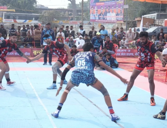 बुंदेलखंड कबड्डी लीग 2026 में रोमांच चरम पर, दर्शकों को मिले एक से बढ़कर एक मुकाबले