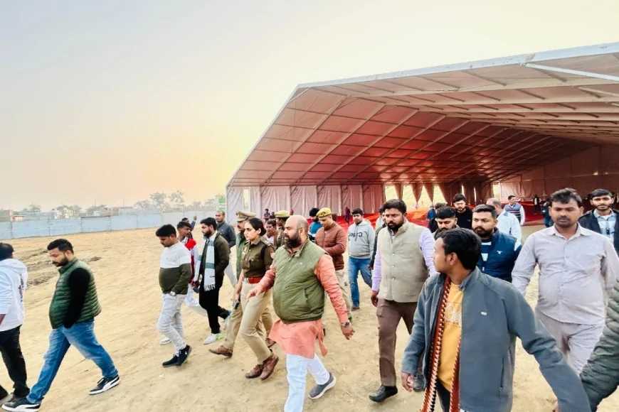 बांदा में सजेगा बागेश्वर सरकार का दिव्य दरबार, जर्मन हैंगर बनेगा भव्यता का गवाह