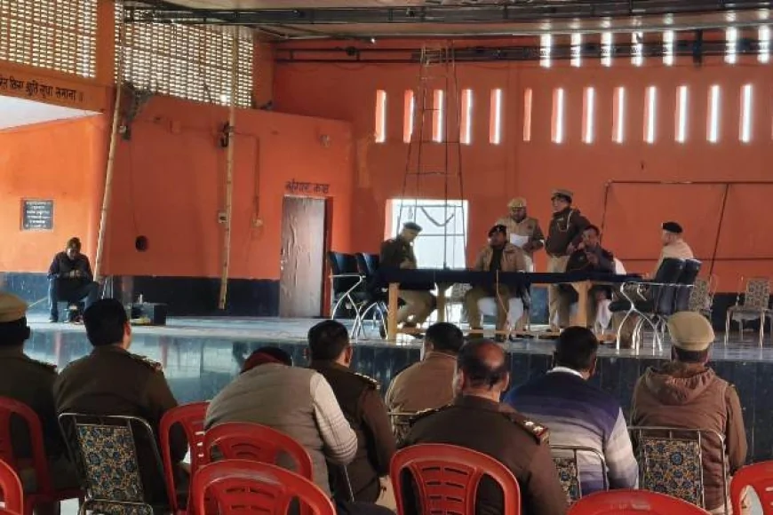 मौनी अमावस्या मेला को सकुशल संपन्न कराने को लेकर की ब्रीफिंग