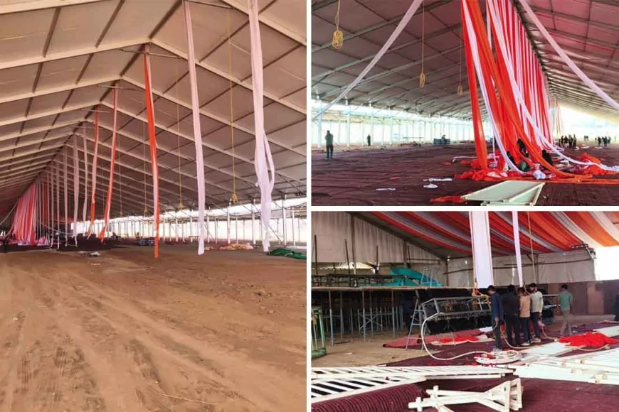 बांदा में हनुमंत कथा को लेकर तैयारियां अंतिम चरण में, धीरेंद्र शास्त्री महाराज करेंगे कथा वाचन