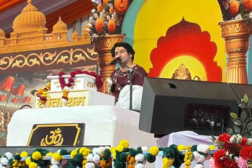 बागेश्वरधाम पीठाधीश्वर ने की केन जल महाआरती की सराहना, जनसहभागिता बढ़ाने का दिया संदेश