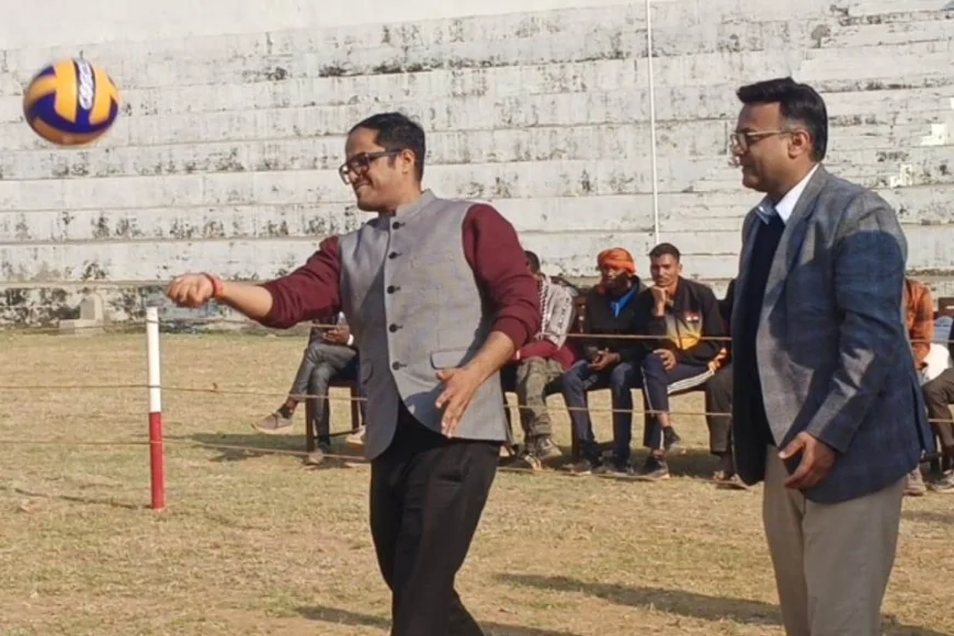 सदगुरु अंतर्राज्यीय वॉलीबॉल टूर्नामेंट का भव्य शुभारंभ