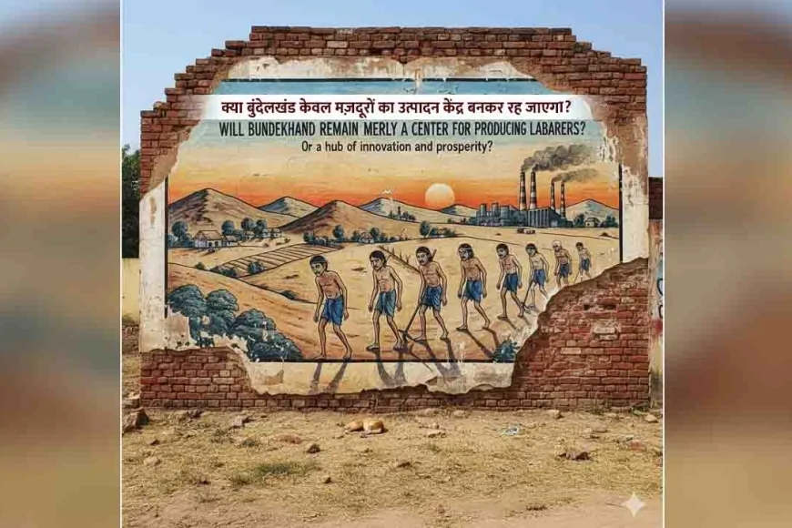 क्या बुंदेलखंड केवल मज़दूरों का उत्पादन केंद्र बनकर रह जाएगा?