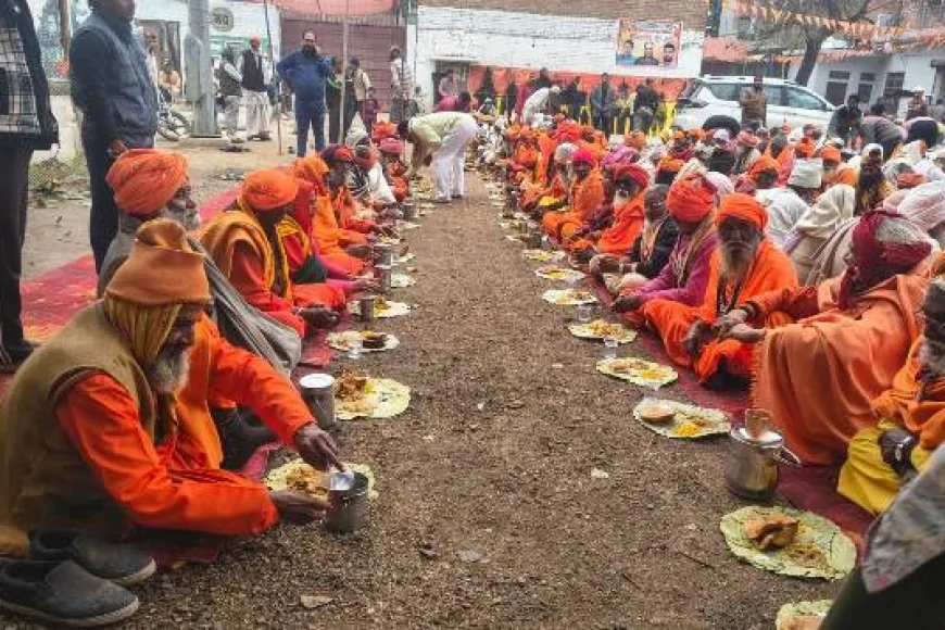 झलोखर गांव में विष्णु महायज्ञ का समापन, पूर्णाहुति के साथ हुआ विशाल भंडारा