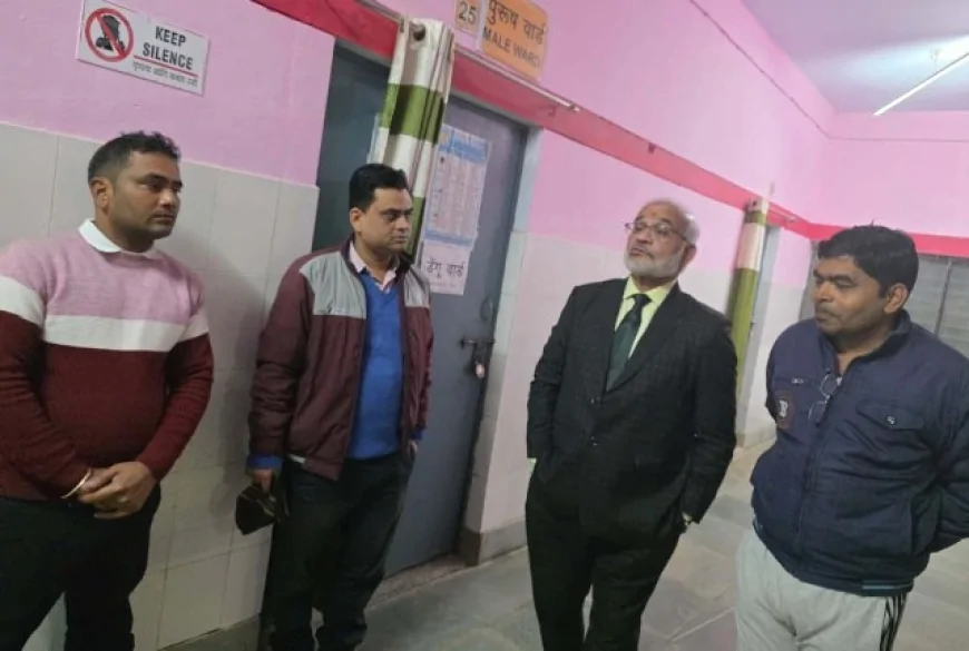 सीएमओ ने सीएचसी रामनगर की देखी व्यवस्थाएं
