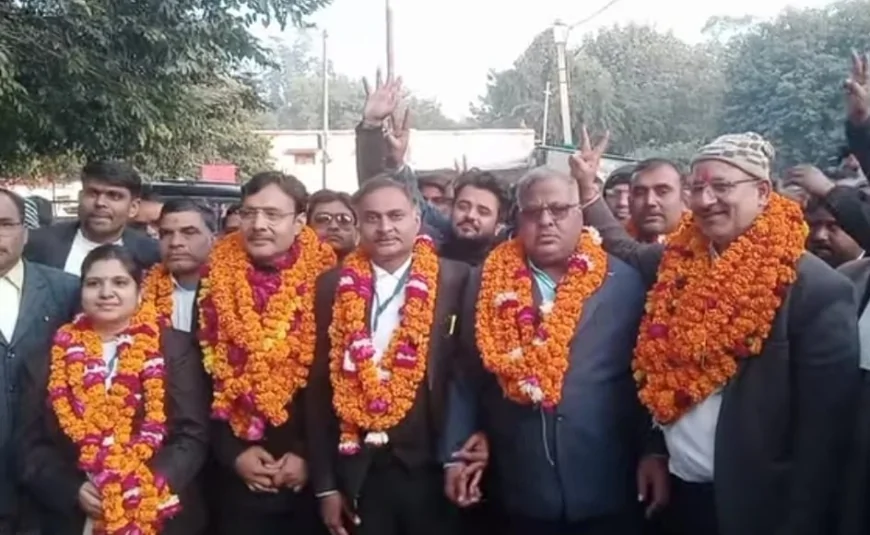 जिला अधिवक्ता संघ के अध्यक्ष बने सुशील, महासचिव पद पर विजय त्रिपाठी ने मारी बाजी