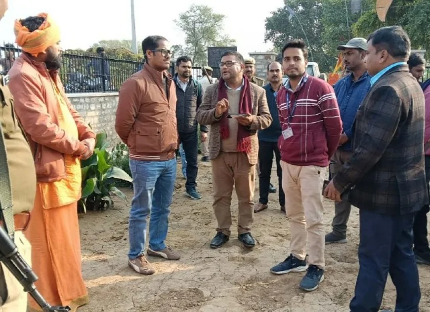 डीएम ने संरक्षित स्मारको, बरहा कोटरा, ऋषियन आश्रम का किया निरीक्षण