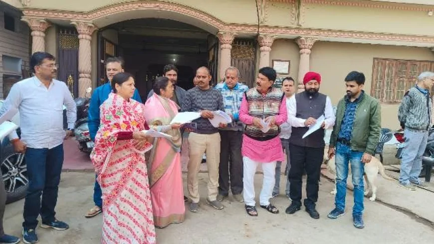 भाजपा द्वारा एसआईआर के तहत विशेष अभियान की शुरुआत, कार्यकर्ताओं ने मतदाताओं से संबंधित फार्म भरवाएं