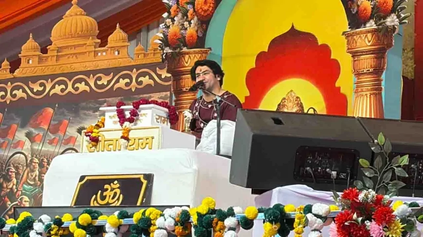 बागेश्वरधाम पीठाधीश्वर ने की केन जल महाआरती की सराहना, जनसहभागिता बढ़ाने का दिया संदेश