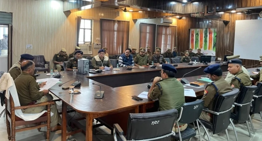 एसपी ने परेड एवं सुरक्षा व्यवस्था को लेकर की गोष्ठी, दिये निर्देश