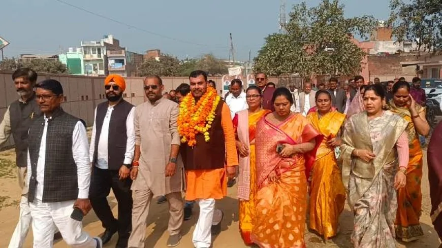 भूमि विकास बैंक के अध्यक्ष पद के लिए भाजपा प्रत्याशी ने किया नामांकन