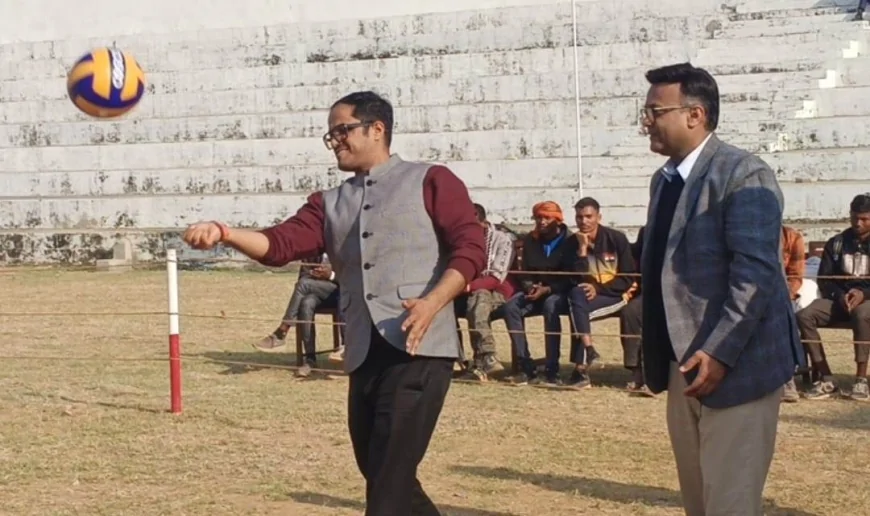 सदगुरु अंतर्राज्यीय वॉलीबॉल टूर्नामेंट का भव्य शुभारंभ
