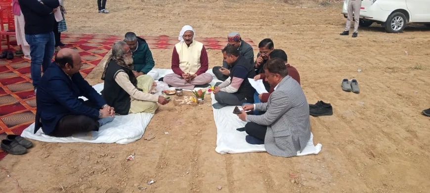 बाँदा कृषि विश्वविद्यालय में 100 बेड के नवीन महिला छात्रावास का भूमि पूजन सम्पन्न