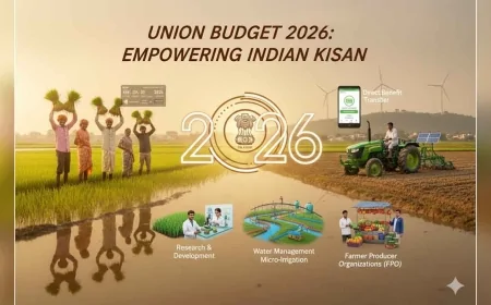 बजट 2026 में किसानों पर खास फोकस, तकनीक और आय-वृद्धि से जुड़े नए आयाम खुले