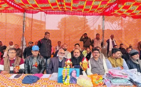 लोहरा वॉलीबॉल प्रतियोगिता : रोमांचक फाइनल में बांदा ने कानपुर को दी शिकस्त, विधायक प्रकाश द्विवेदी ने बढ़ाया खिलाड़ियों का उत्साह