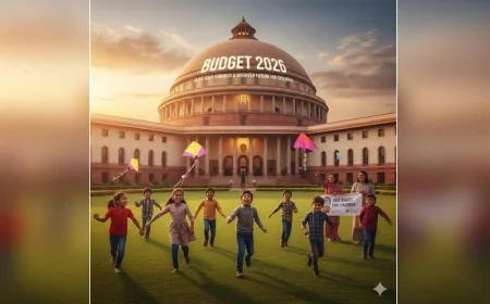 ‘विकसित भारत’ की नींव : बजट 2026 में बच्चों के लिए ₹1.32 लाख करोड़ का प्रावधान