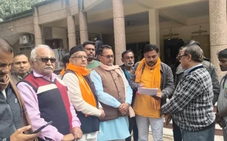 पशु तस्करी के अड्डे को ध्वस्त करने की मांग, विहिप–बजरंग दल ने सौंपा ज्ञापन