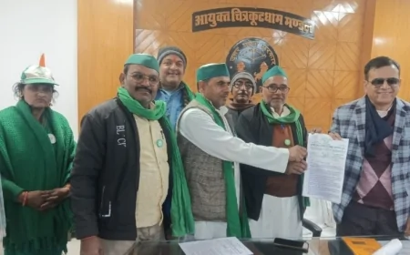 हदबंदी के बाद मिली भूमि पर बोई फसल नष्ट कर कब्जा कर रहे विपक्षी