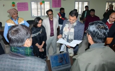 एसआईआर कार्यो की विशेष रोल प्रेक्षक ने की समीक्षा