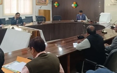 राष्ट्रीय फाइलेरिया उन्मूलन कार्यक्रम को लेकर हुई बैठक