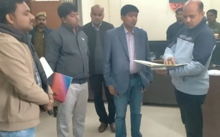 सीडीओ ने विकास भवन के कार्यालयों का किया निरीक्षण