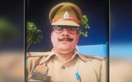 पुलिस लाइन में ड्यूटी के दौरान अचानक गिरकर सबइंस्पेक्टर की मौत