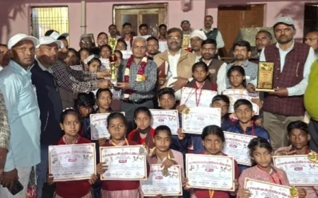 जनपद का मण्डलीय एथलेटिक्स प्रतियोगिता में रहा दबदबा