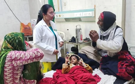 40 एमएम की पथरी से जूझ रही इस मासूम को मिला नया जीवन