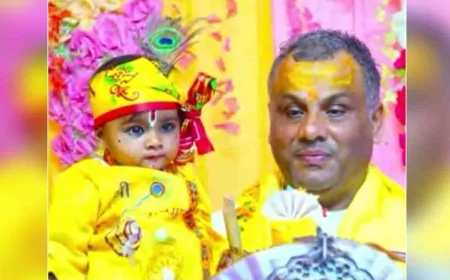 नंदोत्सव की कथा सुन श्रोता रहे मंत्रमुग्ध