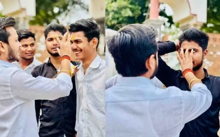 बोर्ड परीक्षाओं के शुभारंभ पर अभाविप ने परीक्षार्थियों का किया स्वागत