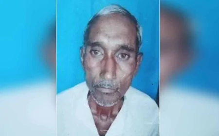 खेत से लौटा किसान आग तापते समय झुलसा, मौत