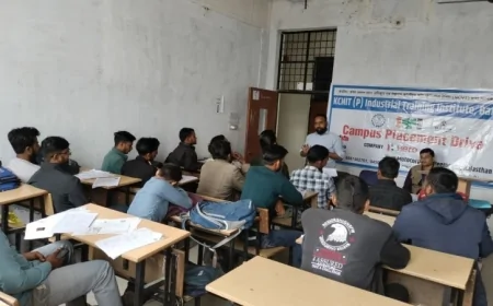 केसीएनआईटी प्राइवेट आईटीआई, बांदा में प्लेसमेंट ड्राइव का सफल आयोजन