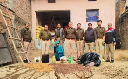 आबकारी टीम ने नष्ट कराया दो कुंतल लहन