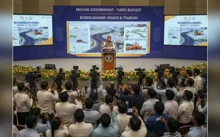 मोहन सरकार का तीसरा बजट : बुंदेलखंड को सड़क और पर्यटन पर जोर