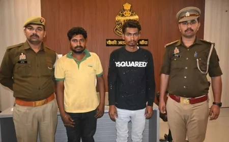 बाँदा : बेज़ुबान पशु से क्रूरता करने वाले दो गिरफ्तार, वीडियो वायरल होने पर सख्त कार्रवाई