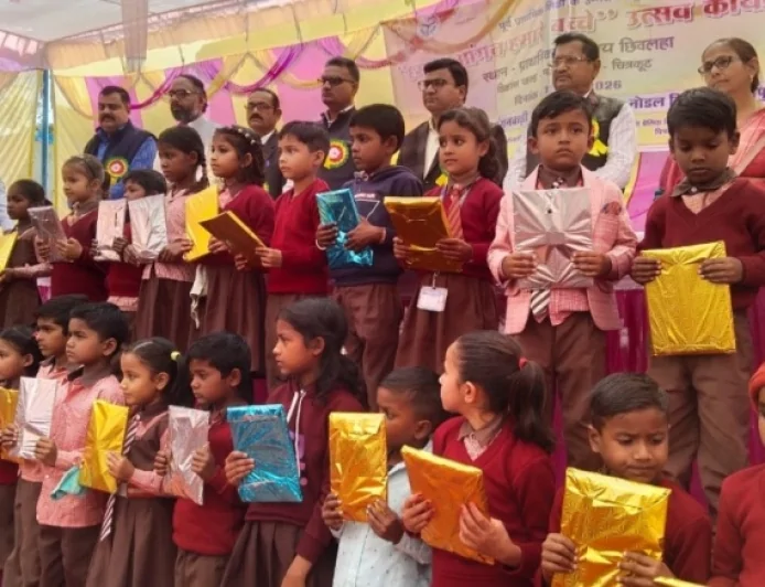 हमारा आंगन, हमारे बच्चे कार्यक्रम में बच्चों ने दिखाई प्रतिभा