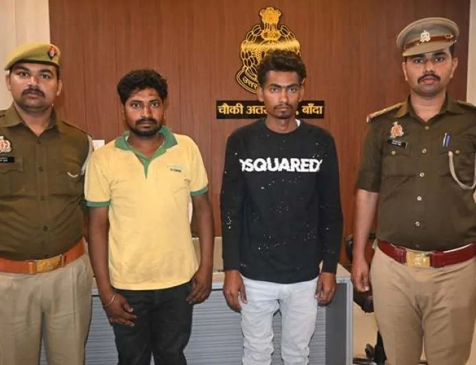 बाँदा : बेज़ुबान पशु से क्रूरता करने वाले दो गिरफ्तार, वीडियो वायरल होने पर सख्त कार्रवाई