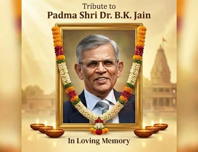 पद्मश्री डॉ. बी.के. जैन नहीं रहे, चित्रकूट में ली अंतिम सांस