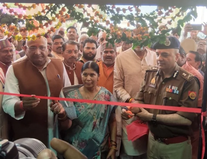 भरतकूप थाने का एडीजी ने किया लोकार्पण