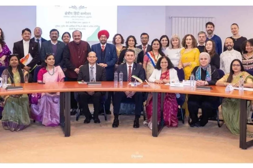 अंतरराष्ट्रीय मंच पर गूंजा हिंदी का स्वर