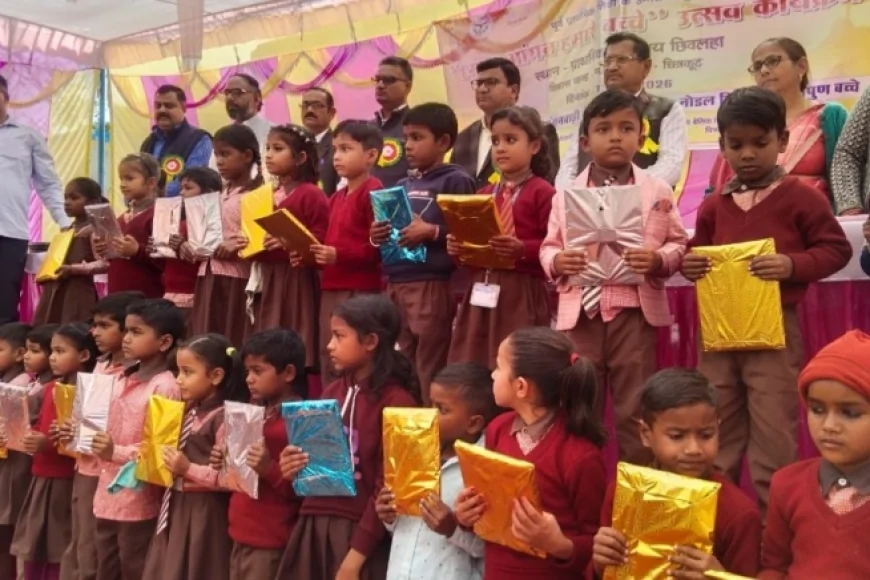 हमारा आंगन, हमारे बच्चे कार्यक्रम में बच्चों ने दिखाई प्रतिभा