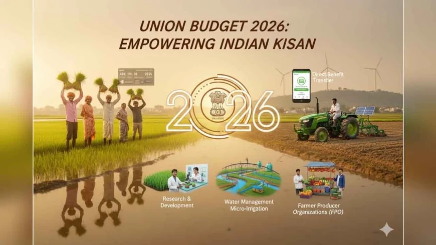 बजट 2026 में किसानों पर खास फोकस, तकनीक और आय-वृद्धि से जुड़े नए आयाम खुले