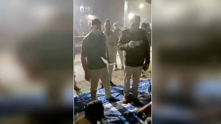 तीसरे दिन जारी रहा कफन सत्याग्रह, राजनैतिक दलों का मिला समर्थन