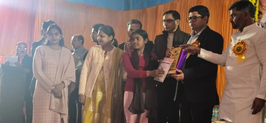 राष्ट्रीय विज्ञान अविष्कार प्रतियोगिता में क्षेत्र की छात्रा ने पाया दूसरा स्थान