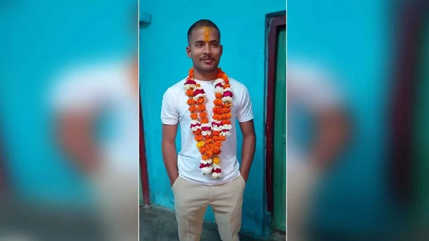 भौली गांव के युवक का CISF में चयन, ट्रेनिंग के लिए राजस्थान रवाना