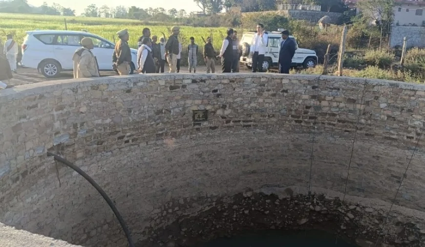 चेकडैम, ब्लास्ट कूप का किया निरीक्षण